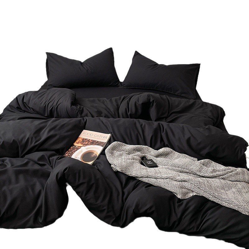 Ins Style Double-Washed Cotton Bedding Set | Ultra-Soft Light Luxury 3-Piece Student Dorm & 4-Piece Home Duvet Cover Set O1CN01Navxhy2Asg6dsEEOb 2217967838259 0 Cib