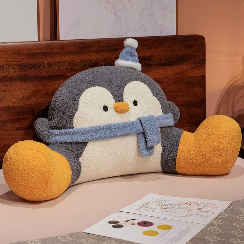 Cute Cat Bedside Cushion & Large Backrest | Plush Waist Support Pillow for Student Dormitory, Sofa & Bed O1CN01bYJBKD2JDlJp6gO2x 995809388 0 Cib