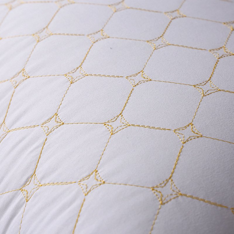 Sanded Fabric 3D Hotel Neck Protection Low Pillow | Factory Direct Feather Velvet Fiber Pillow Core O1CN01cVdqJ627Ps3mPVkAs 2212197597790 0 Cib