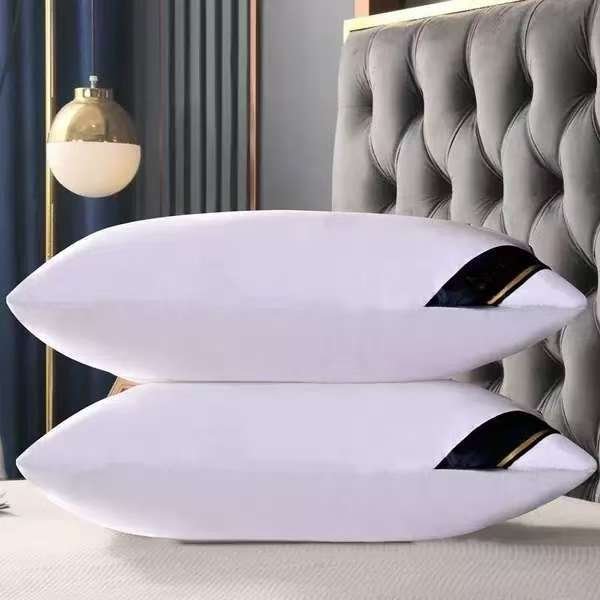 Sanded Fabric 3D Hotel Neck Protection Low Pillow | Factory Direct Feather Velvet Fiber Pillow Core O1CN01pOsBKP27PsRcqKIV0 2212197597790 0 Cib