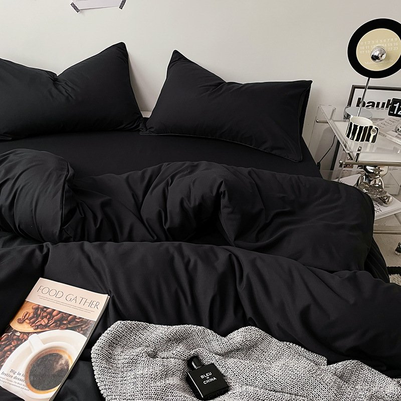 Ins Style Double-Washed Cotton Bedding Set | Ultra-Soft Light Luxury 3-Piece Student Dorm & 4-Piece Home Duvet Cover Set O1CN01x6QAoj2Asg4xCn78F 2217967838259 0 Cib